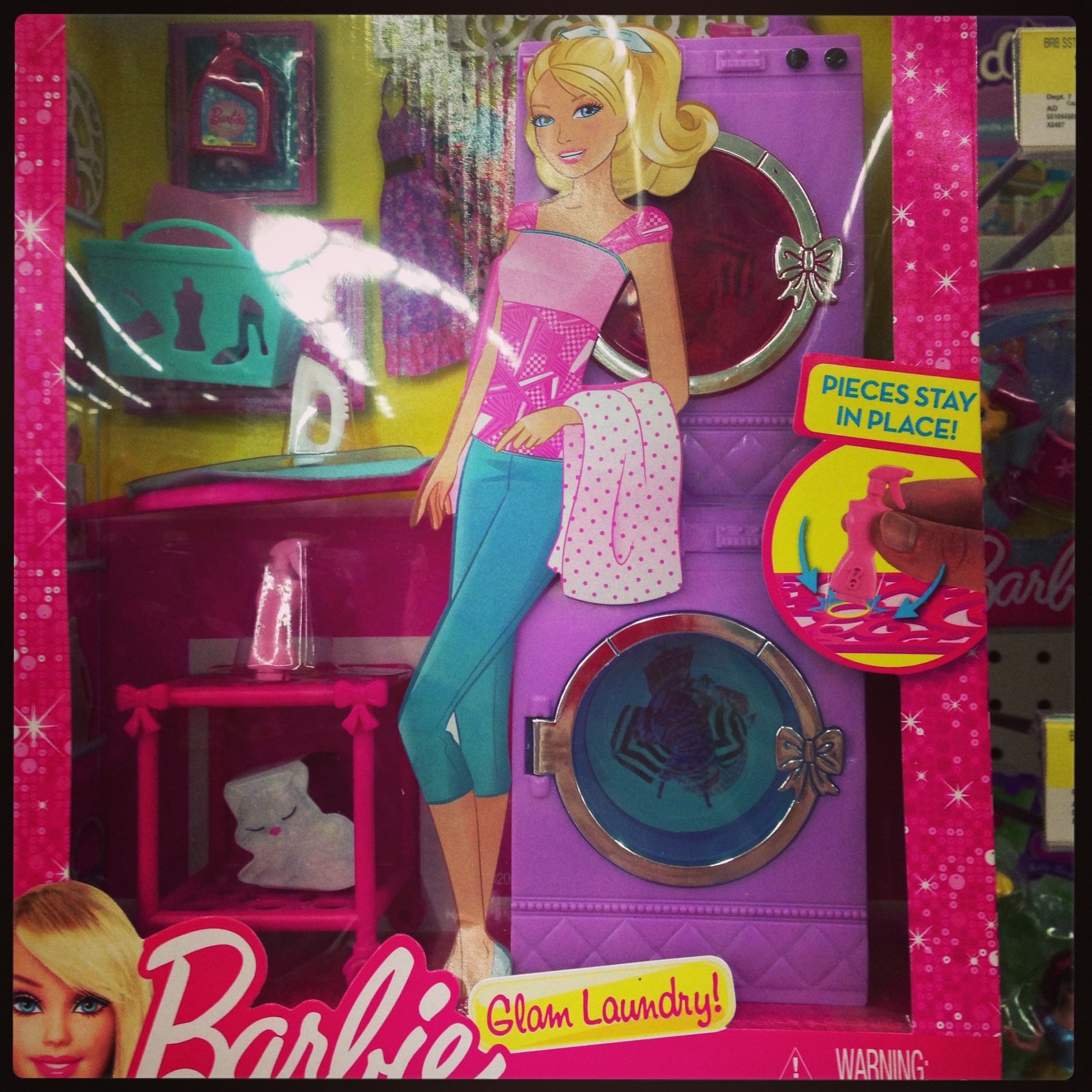 barbie glam laundry